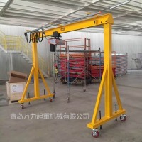 手推移動(dòng)起重龍門架